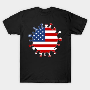 Coronavirus - COVID 19 - USA T-Shirt